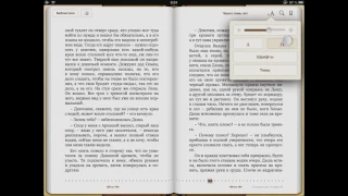 Электронная книга на планшете iPad