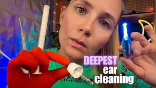 ASMR Giving You The DEEPEST Ear Cleaning