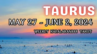 WOW! SAGOT/SOLUSYON SA PROBLEMA MO! ♉️ TAURUS MAY 27 - JUNE 2, 2024 WEEKLY TAGALOG #KAPALARAN888