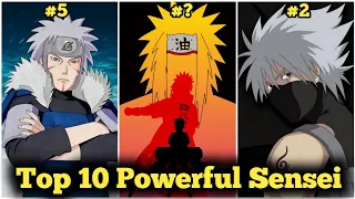 Top 10 Best Sensei in Naruto (தமிழ்) | Molotovboy