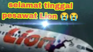 mengenang jatuh nya pesawat Lion air 😭