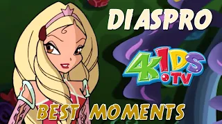 Winx Club | DIASPRO Iconic Moments (4KIDS) | Seasons 1, 2 & 3 Compilation! [Veronica Taylor]