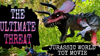 JURASSIC WORLD TOY MOVIE : THE ULTIMATE THREAT!!  #Ultimasaurus, #Toymovie, #Indominusrex #Hybrid