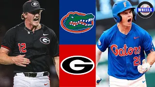 Florida vs #9 Georgia Highlights (G2) | 2024 College Baseball Highlights