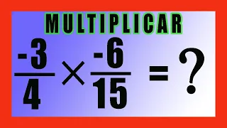 ✅👉 Multiplicacion de Fracciones Negativas ✅ Fracciones negativas