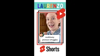 🏳️‍🌈nonbinary pronoun struggles #comedy #shorts #lgbt SUBSCRIBE TO MY CHANNEL👇