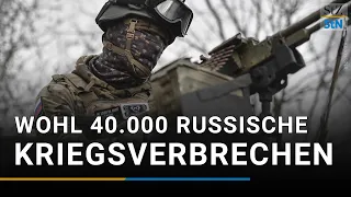 Ukraine meldet 40.000 russische Kriegsverbrechen | Prozess gegen Putin?