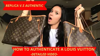 FAKE vs REAL | LOUIS VUITTON AUTHENTICATION & COMPARISON | In time for the holiday shopping 2019