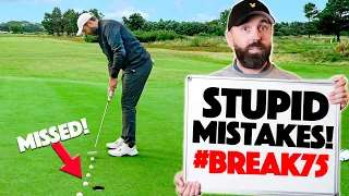 I Played My WORST & BEST Golf! #Break75