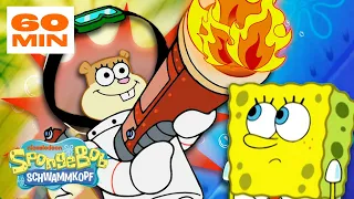 SpongeBob | Sandys VERRÜCKTESTE Experimente bei SpongeBob 🧪 | SpongeBob Schwammkopf
