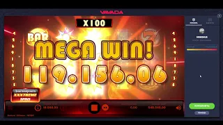 Mega Big Win in Slots Starburst XXXtreme