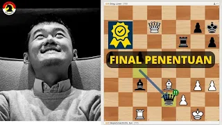 DING LIREN ~ JUARA DUNIA CATUR 2023 🏆