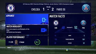 Paris SG vs Chelsea - Champions League (FIFA 22 Xbox Series XlS)