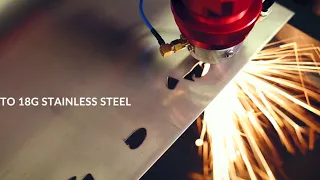 CO2 Metal Laser Cutter Engraves & Cuts Stainless or Wood | Boss Laser HP