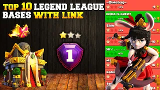 Top 10 *UNBEATEN* Th16 Legend League Base Link At +6000 Trophies |*Anti Root Rider* Th16 Base.