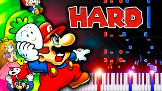 Super Mario Bros 2 Main Theme - Piano Tutorial