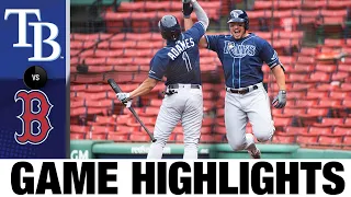 Hunter Renfroe leads Rays to 17-8 win | Rays-Red Sox Game Highlights 8/13/20