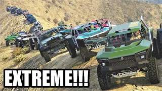 Our CRAZIEST OFFROAD Meet Yet... GTA Online