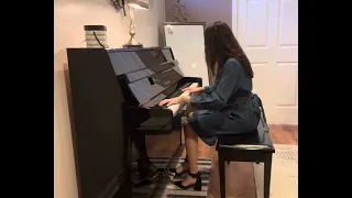 Moonlight Sonata, Op. 27, No. 2: Mvt. I  by L. Beethoven, performed by Inaara Diaz