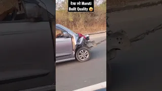 Accidentally Maruti Suzuki Wagon r 💔😡