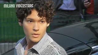 Omar RUDBERG ( Young Royals) @ Milan Fashion Week 22 September 2022 show Emporio Armani