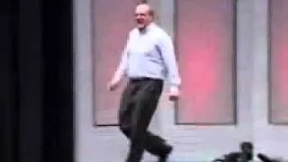 Steve Ballmer Runs Around Like A Maniac On Stage (Motivational Presentation)