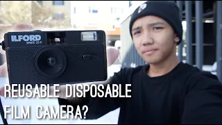 Ilford Sprite 35 ii Film Camera Review (Reusable Disposable Camera) | Best beginner film camera?