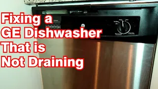 Dishwasher Not Draining Properly Fix