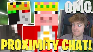 TommyInnit, Technoblade, Ranboo & Tubbo Use PROXIMITY CHAT On Dream SMP!