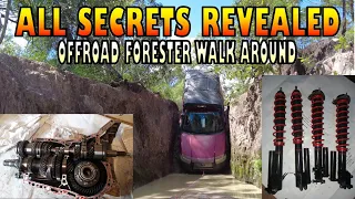 OFFROAD FORESTER WALK AROUND  - All the mods!