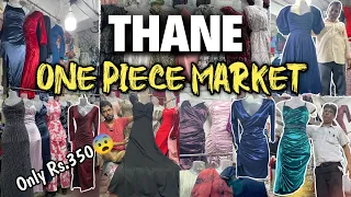 ठाणे मार्केट- THANE GAONDEVI MARKET | Trending One Piece Dresses | Cheapest Market in Mumbai