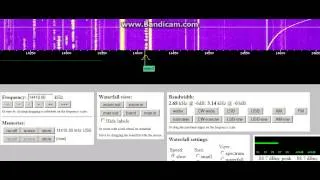 Numbers Station E11 websdr 250213-1110z Long Message
