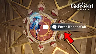 You can now enter the Gate to Khaenri'ah?!