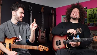 RABEA MASSAAD Guitar Chat - Ernie Ball Signature, Amps vs Modellers