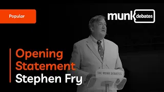 Munk Debate on Political Correctness - Opening Statement Stephen Fry