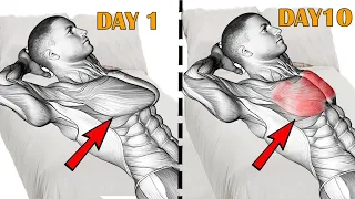 Do This Every Morning Before Getting Out Of Bed To Burn Chest Fat!| Home Workout Challenge