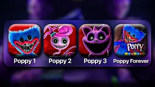 Poppy Playtime Chapter 1, 2, 3 & Forever Mobile Full Gameplay | Poppy Playtime 3 Mobile Gameplay