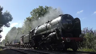 BR Standard Class 7 - 70013 - 'Oliver Cromwell' - Great Central Railway - Leicestershire - England