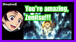 Tanjirou amazed by Zenitsu's power | Kimetsu Radio [SUB]