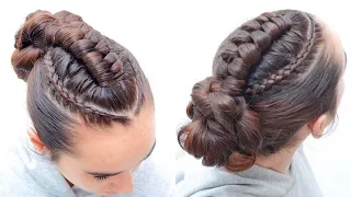 Infinity Braid With Cornrows