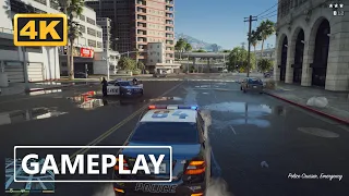 GTA 5 | Realistic Police Chasing Photorealistic Graphics Ultra Settings 4K Gameplay [2021]