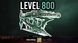 Osteo Striga Lv. 800 | Destiny 2