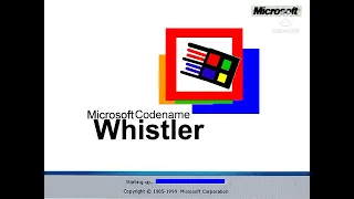 Windows Whistler Build 2257 - Boot Screen