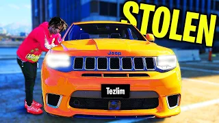 Stealing A TrackHawk From the HOOD in GTA 5 RP