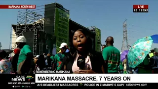 Marikana massacre 7 years on: Survivors, fellow miners and family commemorate those who were killed
