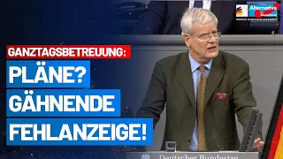 Pläne zur Ganztagsbetreuung? Gähnende Fehlanzeige! - Gereon Bollmann - AfD-Fraktion im Bundestag