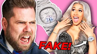 Watch Expert EXPOSES Cardi B's FAKE $1,000,000 WATCH!