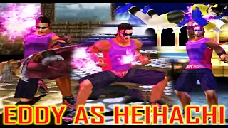 [TAS] Eddy With Heihachi's Moves Gameplay - Tekken 3 (Arcade Version) (Requested)