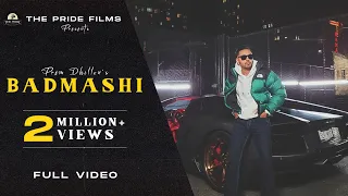 Badmashi (Full video) | Prem Dhillon | Sidhu Moosewala | The Pride Films | Latest Punjabi Song 2020
