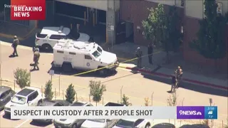 Suspect in custody after 2 shot in Denver's Ballpark neighborhood